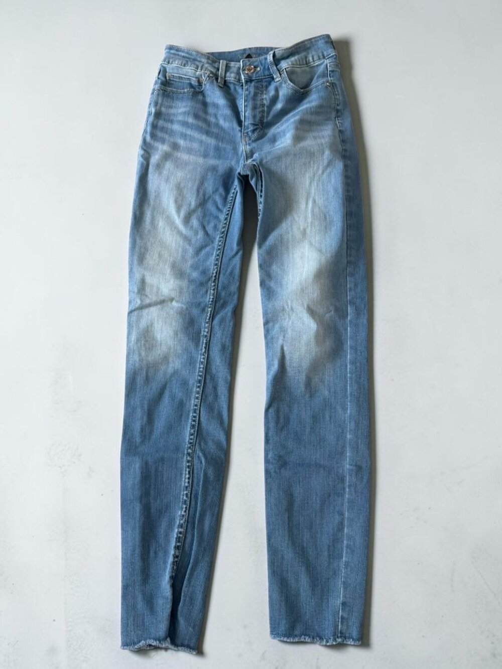 WHITE HOUSE BLACK MARKET WHBM Light Wash Skinny Ankle Jeans Size 00